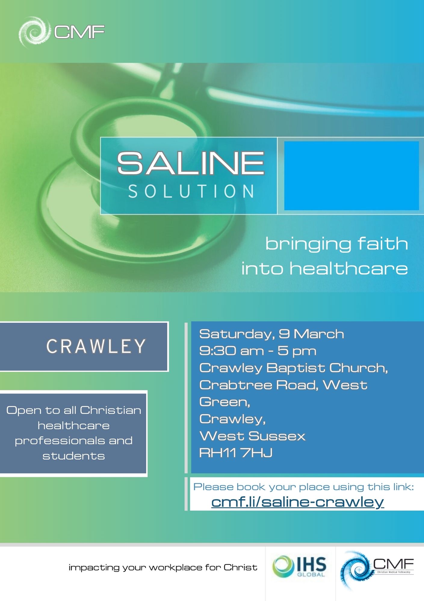 Saline Solution - Crawley