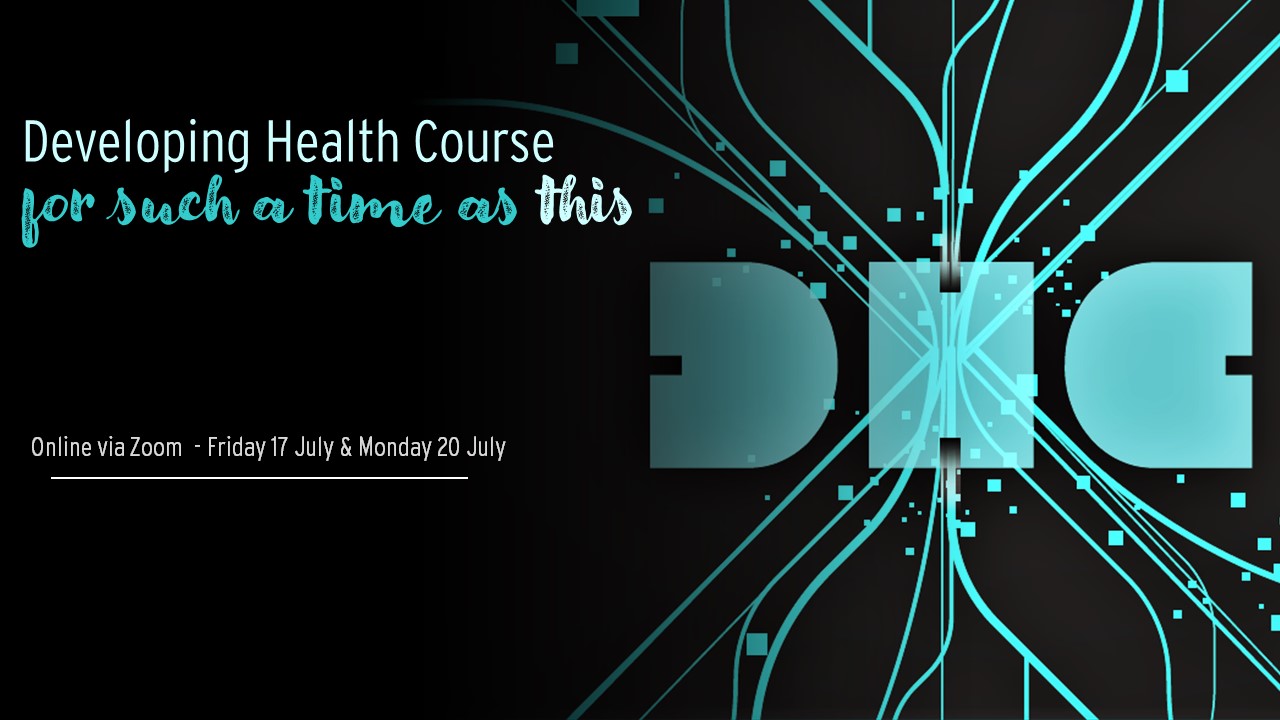 'Developing Health Course - For Such A Time As This'